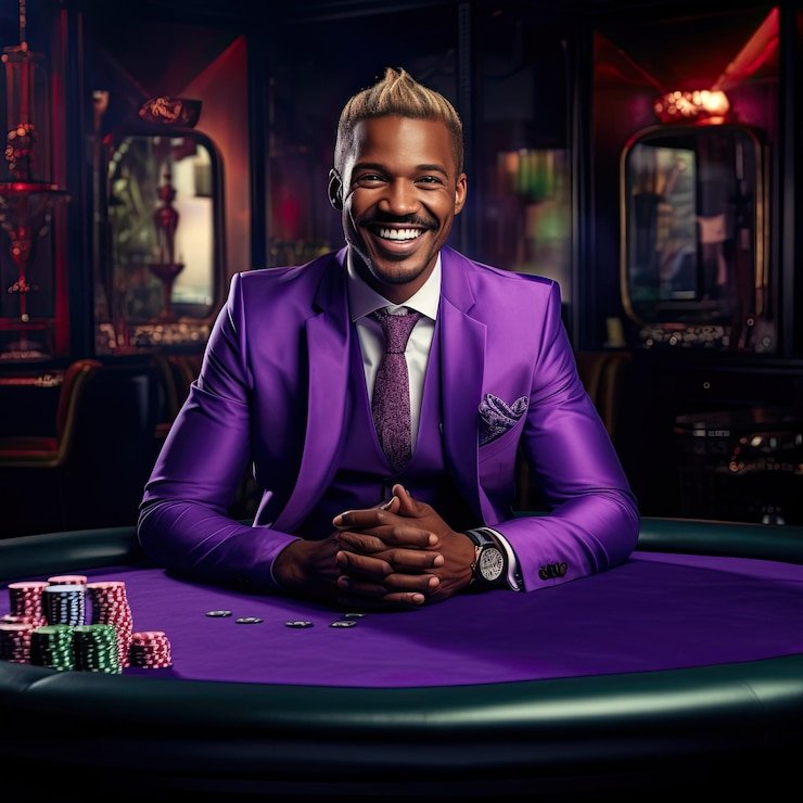 Layar meja Caribbean Stud Poker di aplikasi mobile abc 1131 menampilkan kartu pemain dan dealer